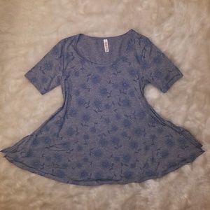 Lularoe XXS Perfect T Dandelion